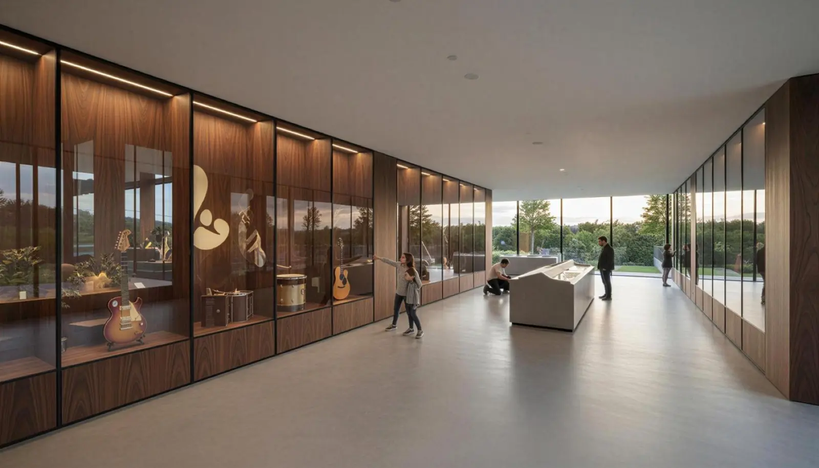 Render: Museo y galería
